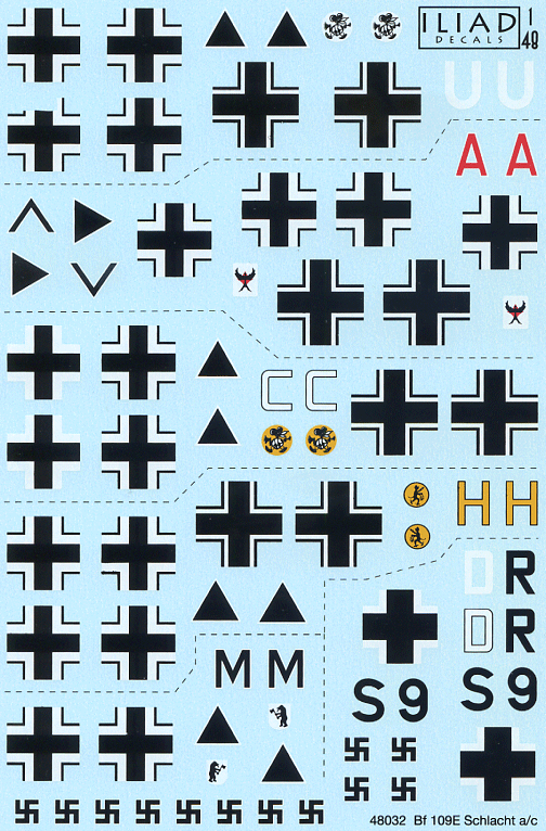 Schlacht Bf109E's (48)