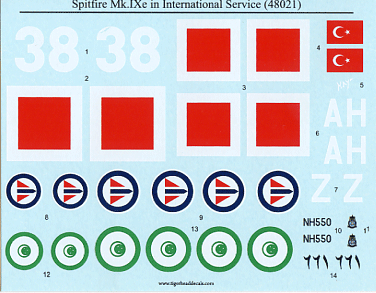 Spitfire IXe in International Service (48)