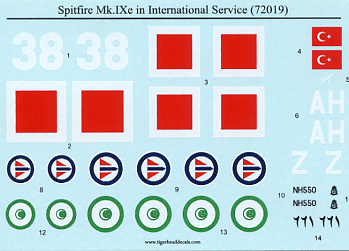 Spitfire IXe in International Service (72)