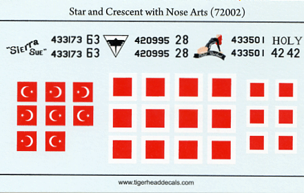 Star & Crescent with Nose Art [Turkish Thunderbolts] (72)