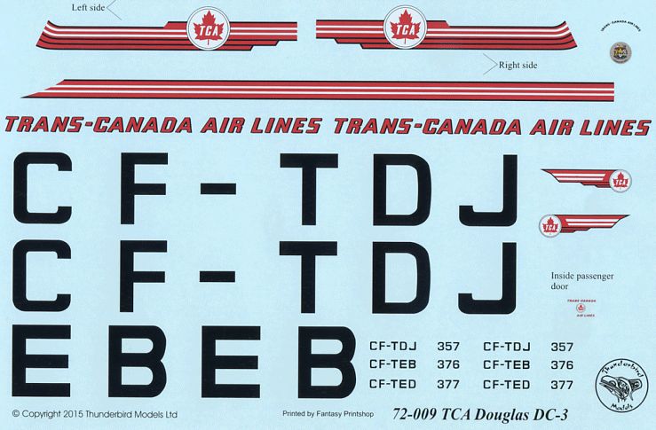 Trans-Canada Air Lines DC-3 (72)