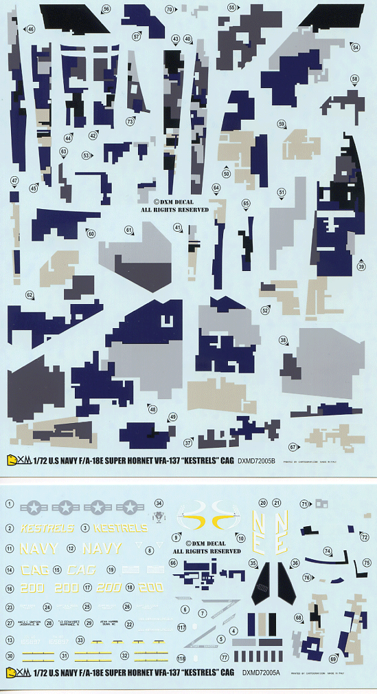 USN F/A-18E VFA-137 Kestrels CAG 2011 (72)