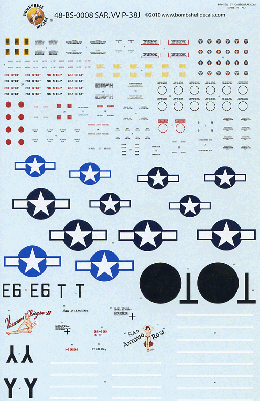Wicked Women P-38 Lightning (48)