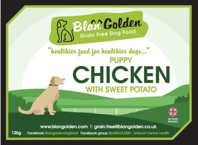 Blangolden Puppy 12kg - Chicken and Sweet Potato