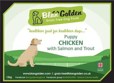 Grain Free Puppy Chicken with Turkey and Salmon 