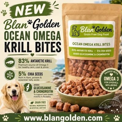 New...Antartic Ocean Omega Krill Bites