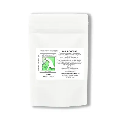 NEW...Ear Powders All natural Ingredients contains Titanium Clay