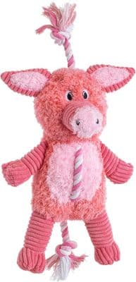 NEW...House of Paws Farm Yard Rope Pig