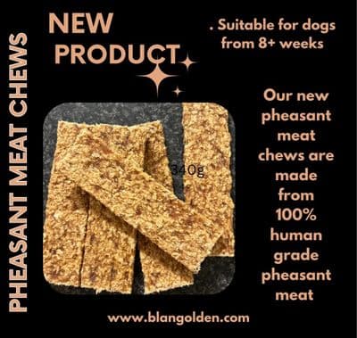 Pheasant Meat Chews 100% Meat