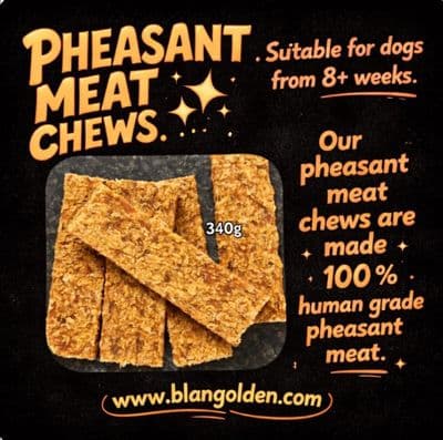 Pheasant Meat Chews 100% Meat Save 10%