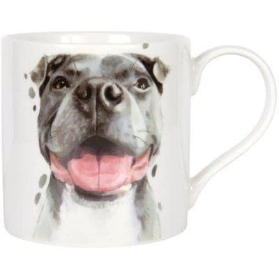 Staffie designed mug.