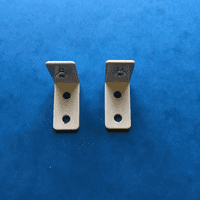1 PAIR OF PLEATED BLIND EXTENSION BRACKETS
