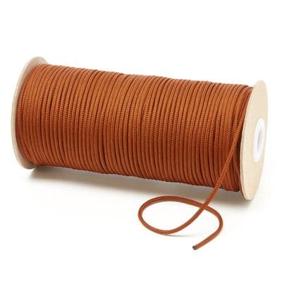 2.0mm QUALITY VENETIAN BLIND CORD TEAK-ROWAN-CHESTNUT