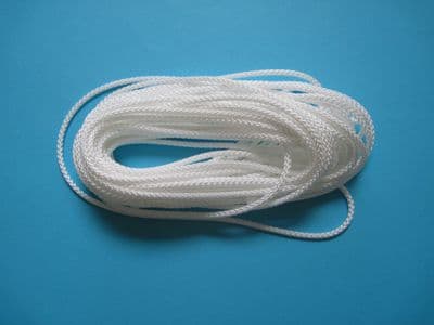 2.8MM QUALITY VENETIAN BLIND CORD WHITE