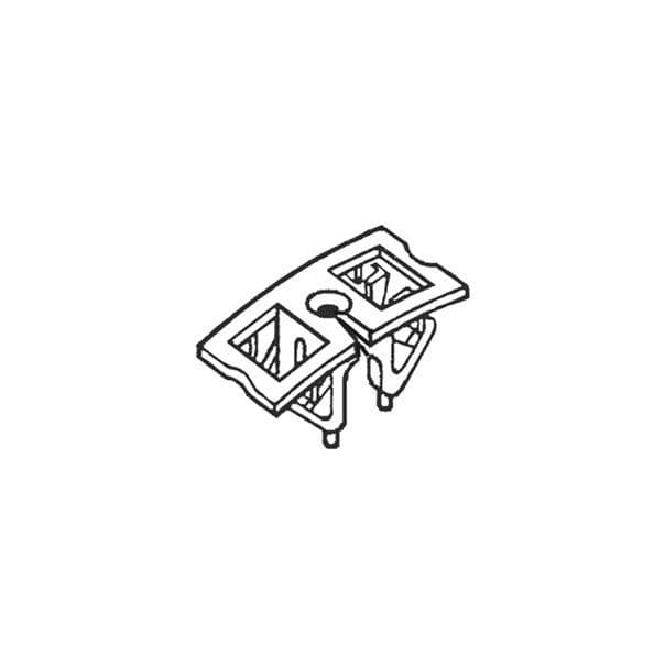 Bottom Rail Clip For aluminium Venetian