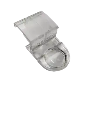 CLEAR  BLIND FINGER TAB CLIP ON HANDLES 1 X PAIR