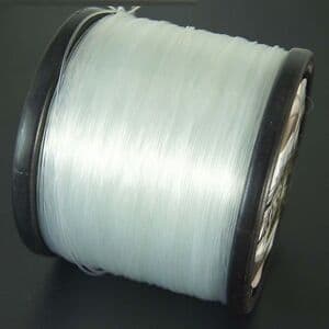 FULL ROLL  500m PLEATED ROOF CONSERVATORY BLIND SUPPORT PLASTIC NYLON CLEAR CABLE