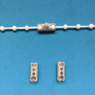 GREY EASY BREAK BLIND CHAIN CONNECTOR JOINER* CHILD SAFE* SUITABLE FOR ALL SIZE OF CHAIN