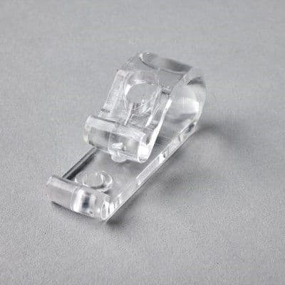 Pack of 2 P clip chain tensioner clips for roller, vertical and roman blinds