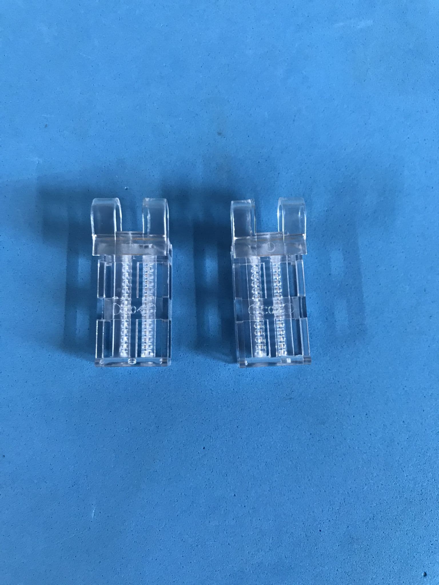 PACK OF 2 BLIND VALENCE CLIPS FOR WOODEN BLINDS