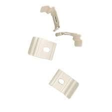 PAIR OF 20mm PLEATED BLIND TOP FIX BRACKETS