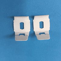 PAIR OF 27mm PLEATED BLIND TOP FIX BRACKETS