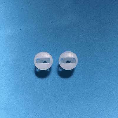 PAIR OF  SLIMLINE VENETIAN ALUMINIUM BLIND TAPE LOCK BUTTON FOR CORD IN BOTTOM RAIL