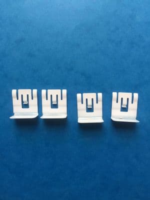 PERFECT FIT BLIND RELPLACEMENT BRACKETS 20mm QTY 4 ROLLER VENETIAN PLEATED