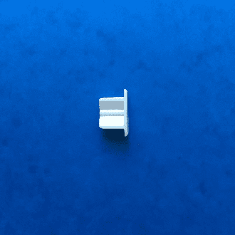 ROLLER BLIND BOTTOM BAR END CAPS 1 PAIR