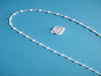 ROLLER BLIND SIDE CONTROL PULL CHAIN  WHITE
