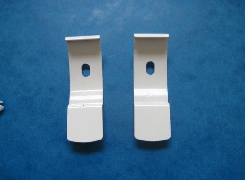 VERTICAL BLIND TOP FIX BRACKETS FOR WIDE BODIED TRACK SYSTEMS