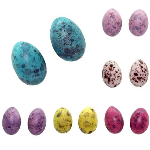 Bluebubble MINI SWEET TREAT Mini Egg Stud Earrings on Gift Card