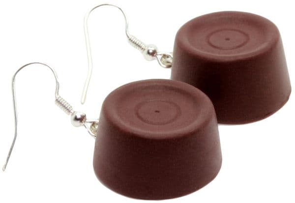 Bluebubble MY SWEET SHOP Rolo Earrings on Gift Card