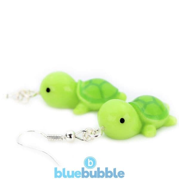 bluebubble TURTLE TIME Dangle Earrings on Gift Card
