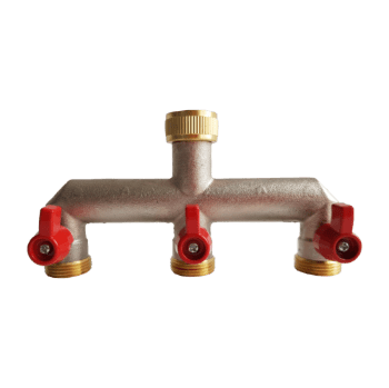 3 way tap manifold