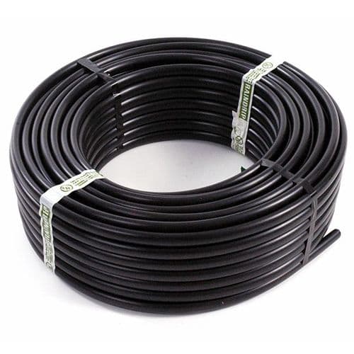 6mm Black Vinyl Tubing - Black or Cream