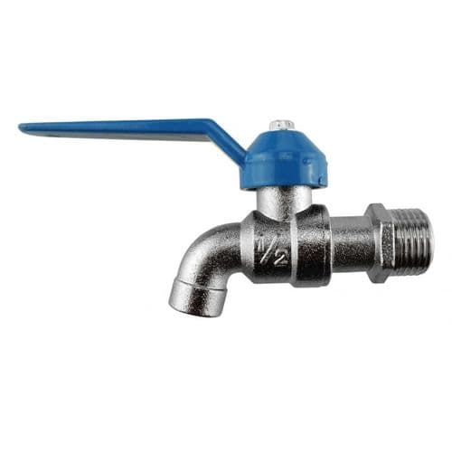 Garden tap 3/4"bspm inlet