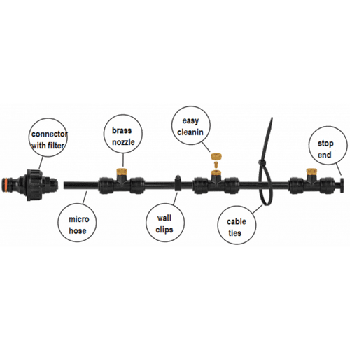Misting kit 7.5 metres