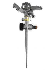 Pulsating lawn sprinkler