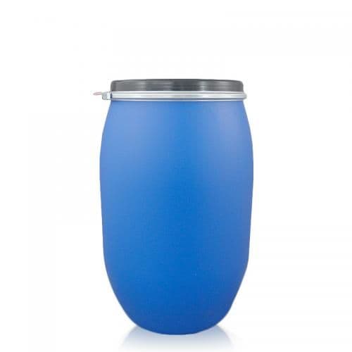 120L Litre Ltr Open Top Plastic Storage Drum Barrel Keg With Lid