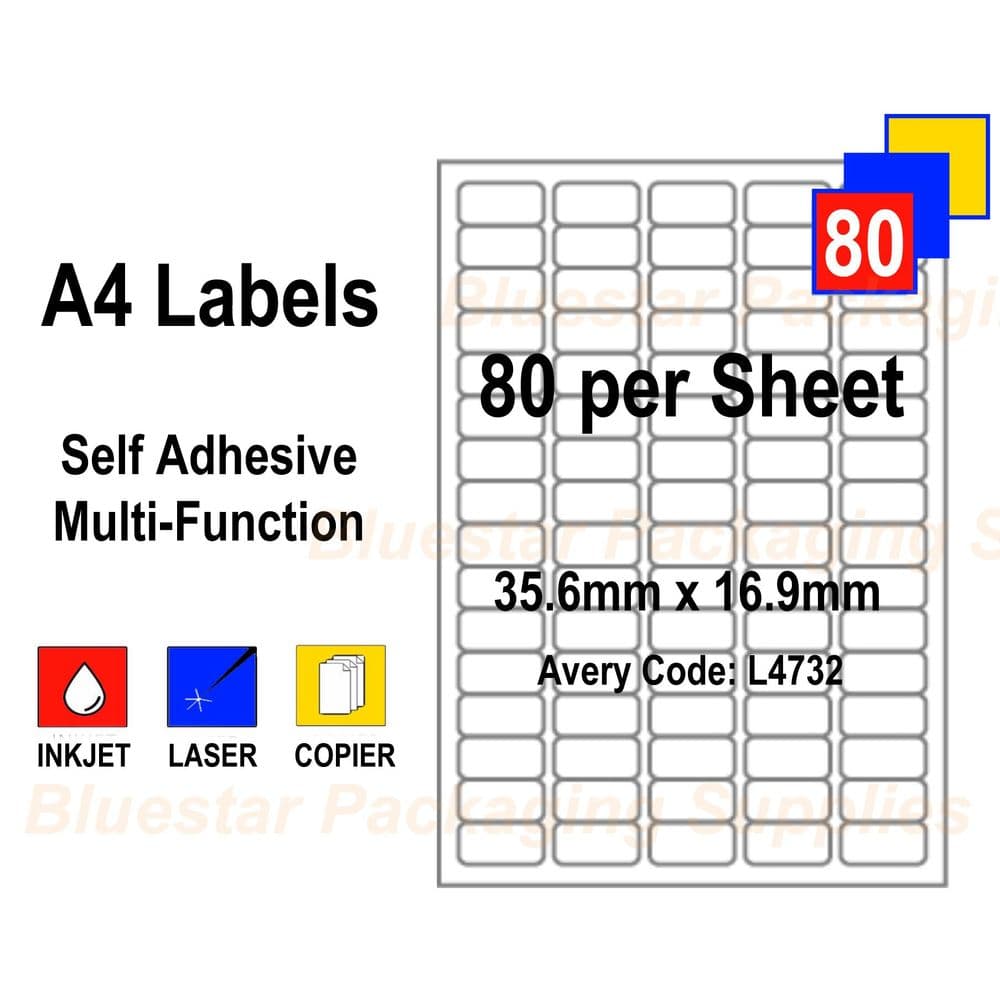 Avery labels 80 per page