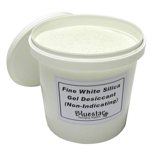 Fine White Silica gel - Silica Desiccant Ideal for Flower Drying