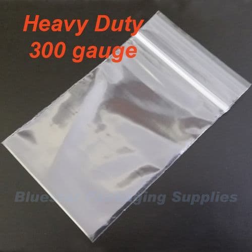 Gripwell Grip Seal Bags - HEAVY DUTY - GL70R Clear 10" x 18" - Box of 500