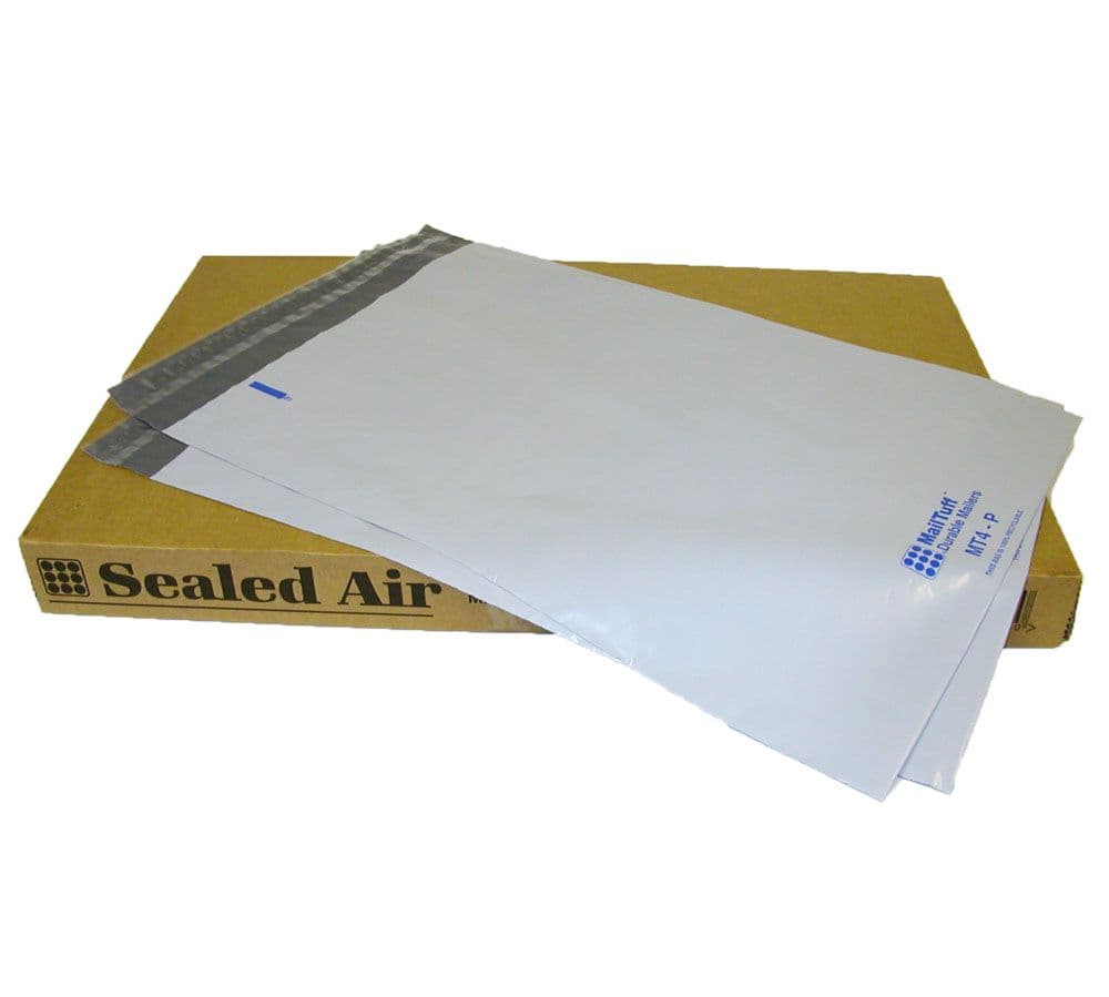 MT2 Mail Tuff Strong Poly Mailing Bags 9" x 13" (230mm x 320mm) - Box of 100
