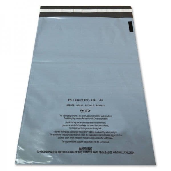 Oxo - Bio Grey Mailing bags 23.7 x 35.5" (600 x 900mm) - Pack of 100