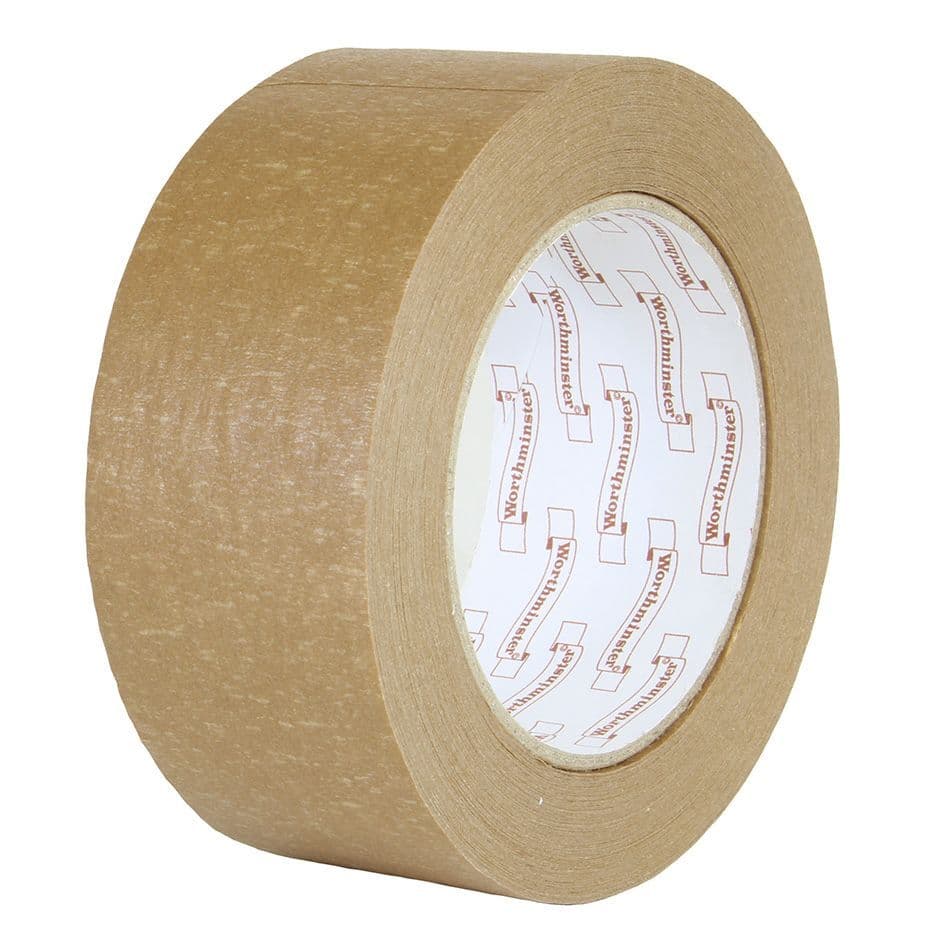 Worthminster Tape Self Adhesive Kraft Paper Tape 48mm x 50m