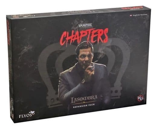 Vampire The Masquerade CHAPTERS Board Game - Character Expansion - Lasombra