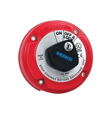 Perko Battery Isolator Switch with lock