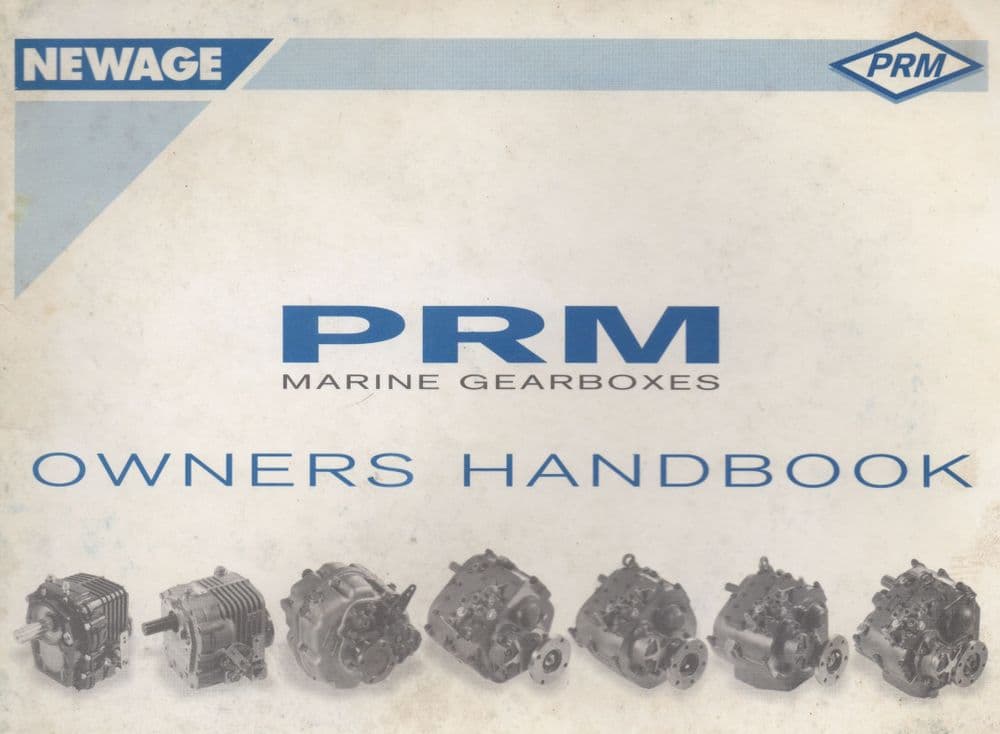 PRM Newage Gearbox Owners Manual PRM80 PRM 1000A