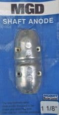 Shaft Anode MG Duff 1 1/8 inch